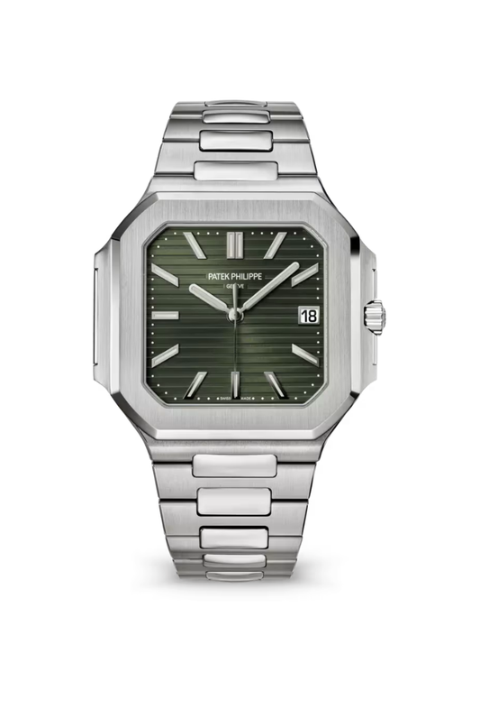 Patek Philippe Cubitus 45mm Olive Green Dial Stainless Steel New 2026