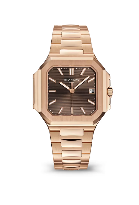 Patek Philippe Cubitus 40mm Sunburst Brown Rose Gold Dial New 2026