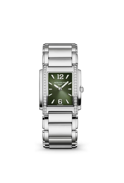 Patek Philippe Twenty~4 Stainless Steel Olive Green Dial 2022
