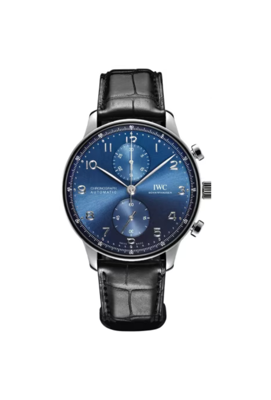 IWC Portugieser Chronograph 41mm Blue Dial IW371606