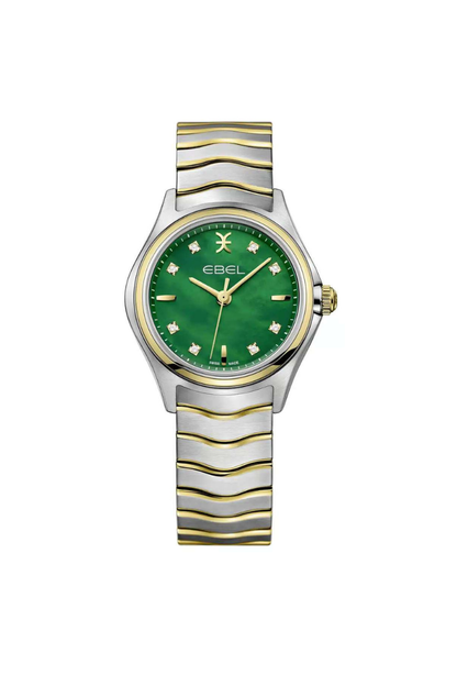 Ebel Wave 30mm Green Mother Of Pearl 2024