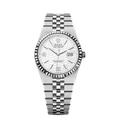 Rolex Land-Dweller 36mm 127234 White Honey Comb Dial Unworn 2026