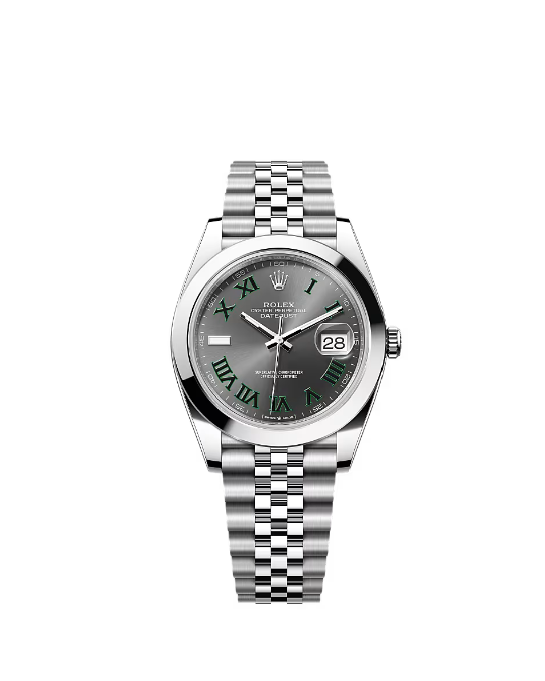 Rolex Datejust 41mm Wimbledon Stainless Steel Jubilee 2018