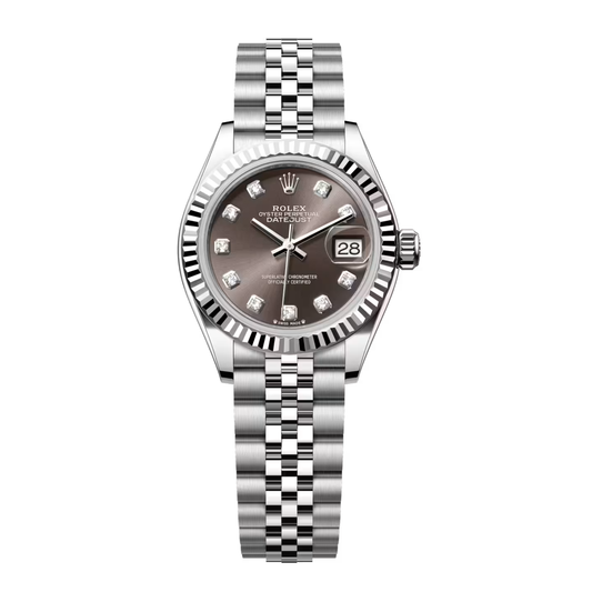 Rolex Datejust 28mm WhiteGold Bezel Dark Grey Dial 2023 - HOURLY 