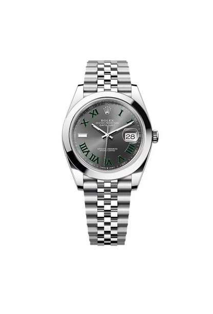Rolex Datejust 41mm Wimbledon Stainless Steel Jubilee 2018
