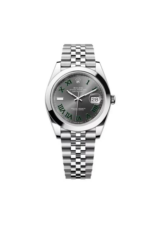 Rolex Datejust 41mm Wimbledon Stainless Steel Jubilee 2018