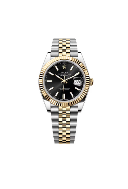 Rolex Datejust 41mm Steel & Gold Black Dial Jubliee 2022