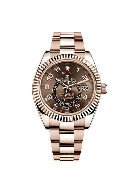 Rolex Sky-Dweller 42mm RoseGold discontinued Chocolate Dial 2020