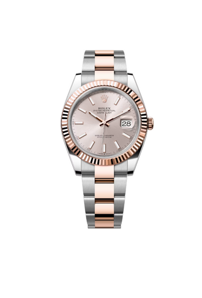 Rolex Datejust 41mm Steel & RoseGold Oyster Sundust Dial 2025