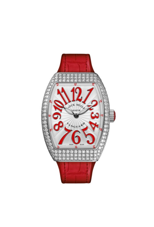 Franck Muller Vanguard 32mm Red Diamond afterset