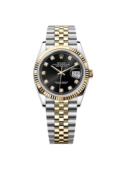Rolex Datejust 36mm Steel&YellowGold Black Dial jubilee 2021