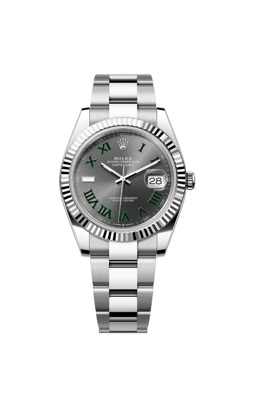 Rolex Datejust 41mm White Gold Wimbeldon dial Oyster 2026