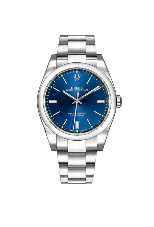 Rolex Oyster Perpetual 39mm Blue Dial 2016