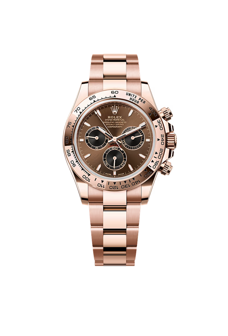 Rolex Cosmograph Daytona RoseGold Chocolate Dial Unworn 2025
