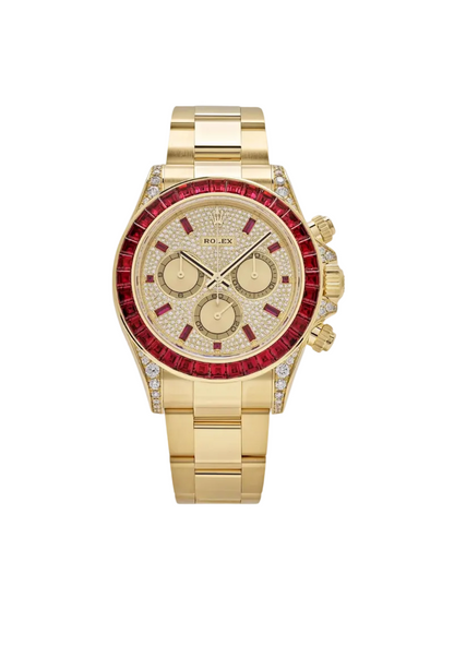 Rolex Cosmograph Daytona Afterset ruby and diamond 2022