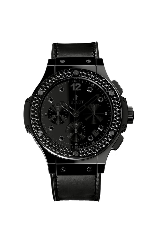Hublot Big Bang Chronograph 41mm  Shiny Black Ceramic 2014