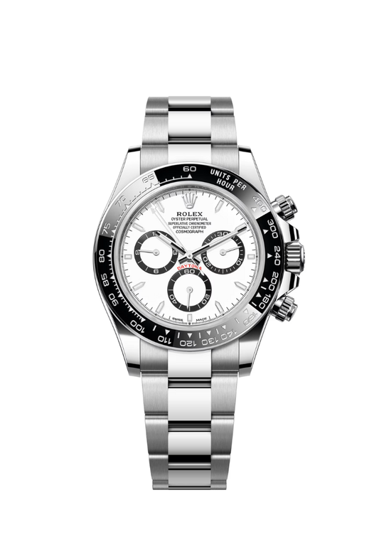 Rolex Cosmograph Daytona 40mm White Dial Panda 2024