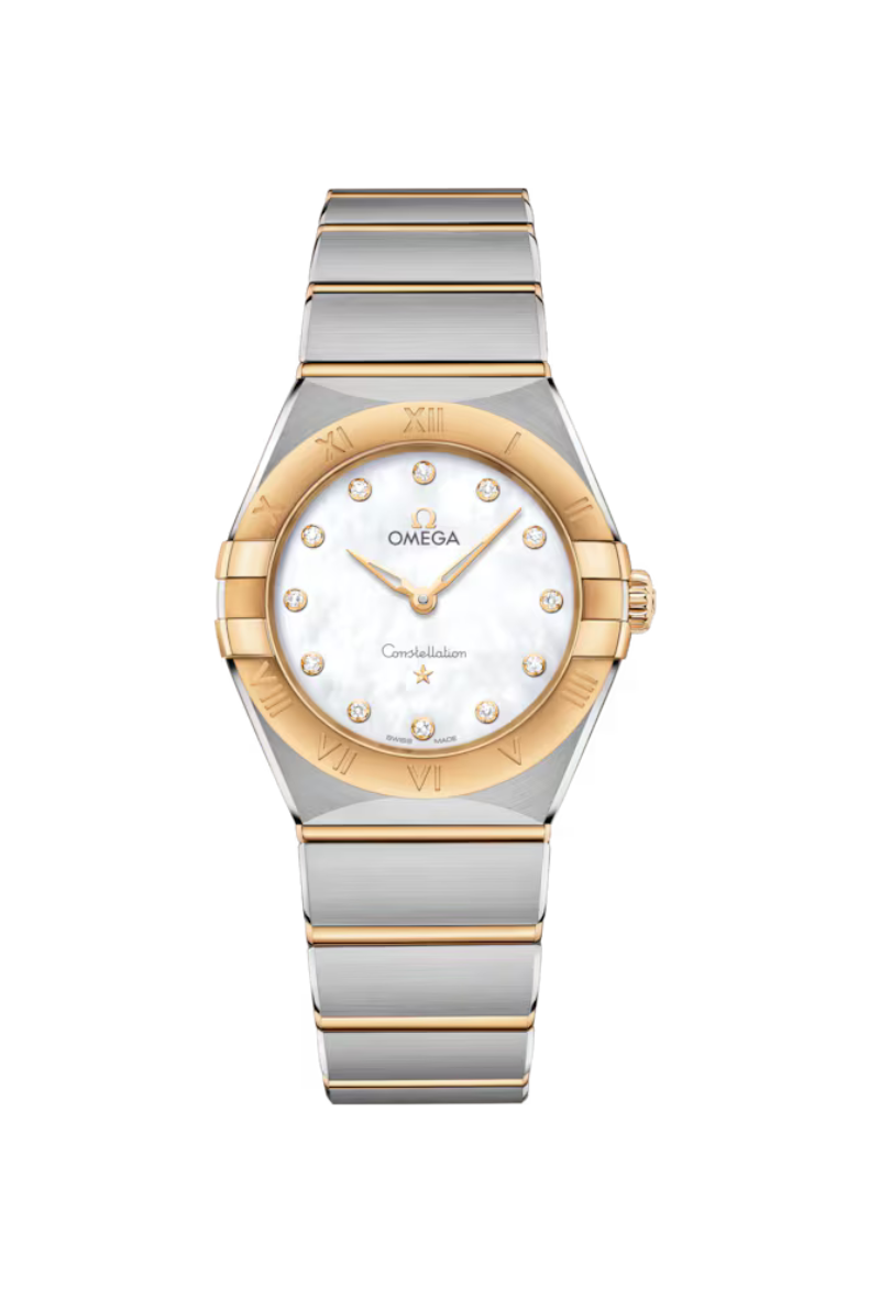 Omega Constellation 28mm Steel & YellowGold Mother Of Pearl 2022