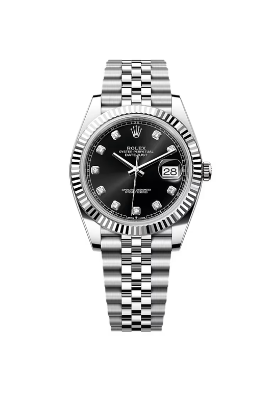 Rolex Datejust 41mm Black Diamond Dial Jubilee 2026