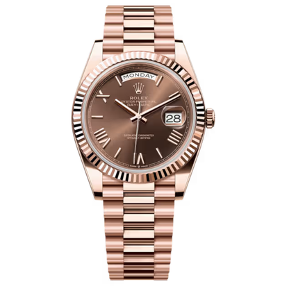 Rolex Day-Date 40mm RoseGold Chocolate Dial 2024