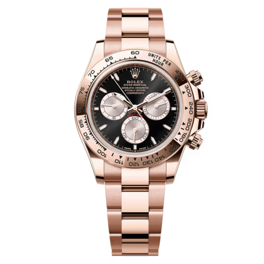Rolex Cosmograph Daytona RoseGold black and Sundust dial Brand new 2026