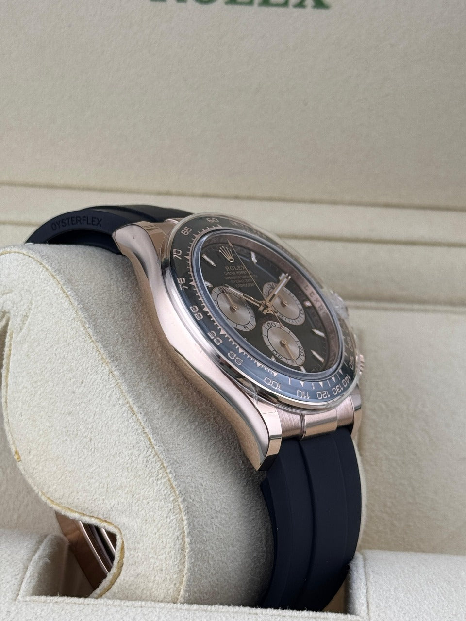 Rolex Cosmograph Daytona 40mm Rose-Gold Oysterflex Unworn 2025