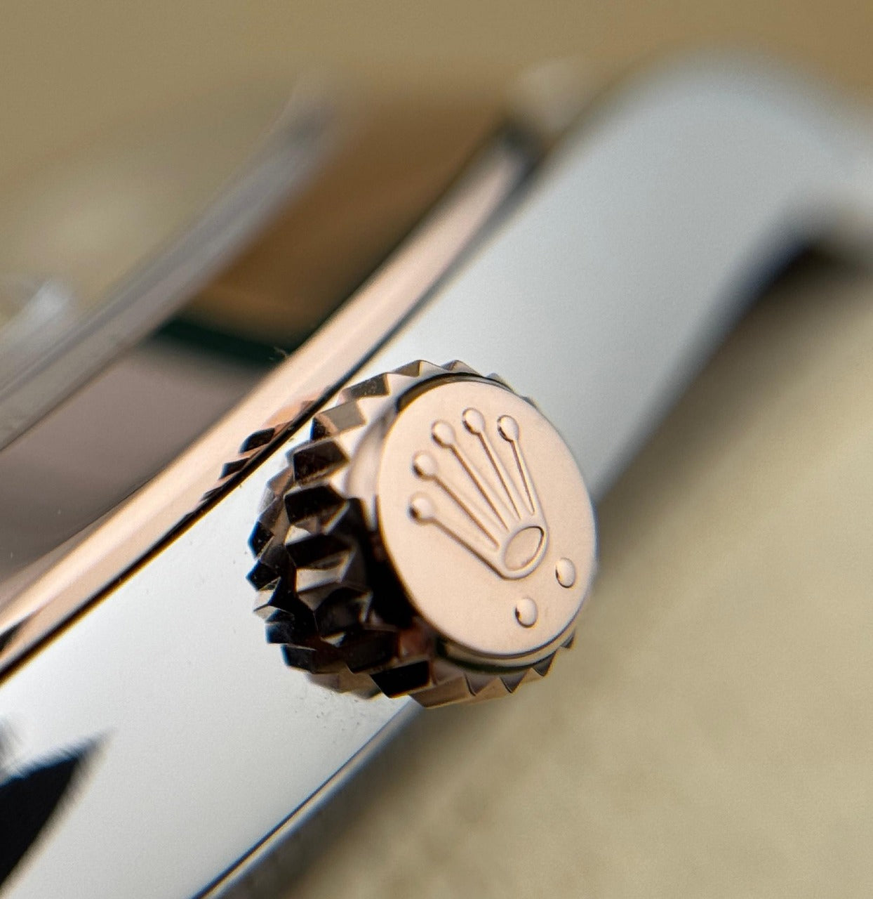 Rolex Datejust 41mm Steel & RoseGold Silver Motif Discontinued 2022
