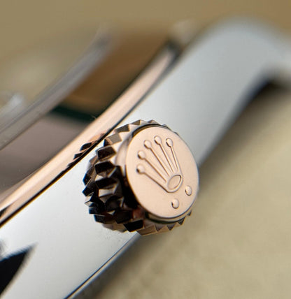 Rolex Datejust 41mm Steel & RoseGold Silver Motif Discontinued 2022