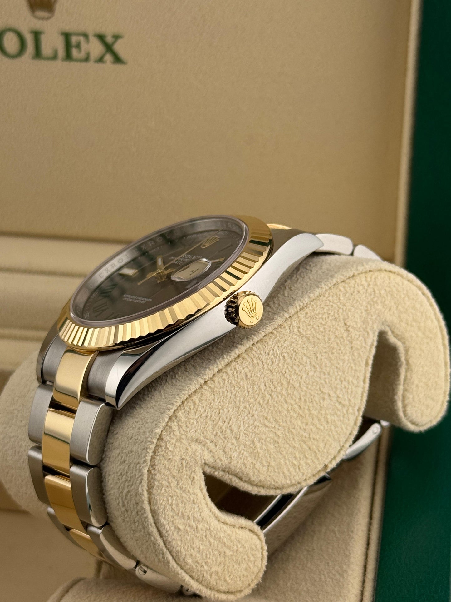 Rolex Datejust 36mm Steel & Gold Wimbeldon Dial Oyster 2022