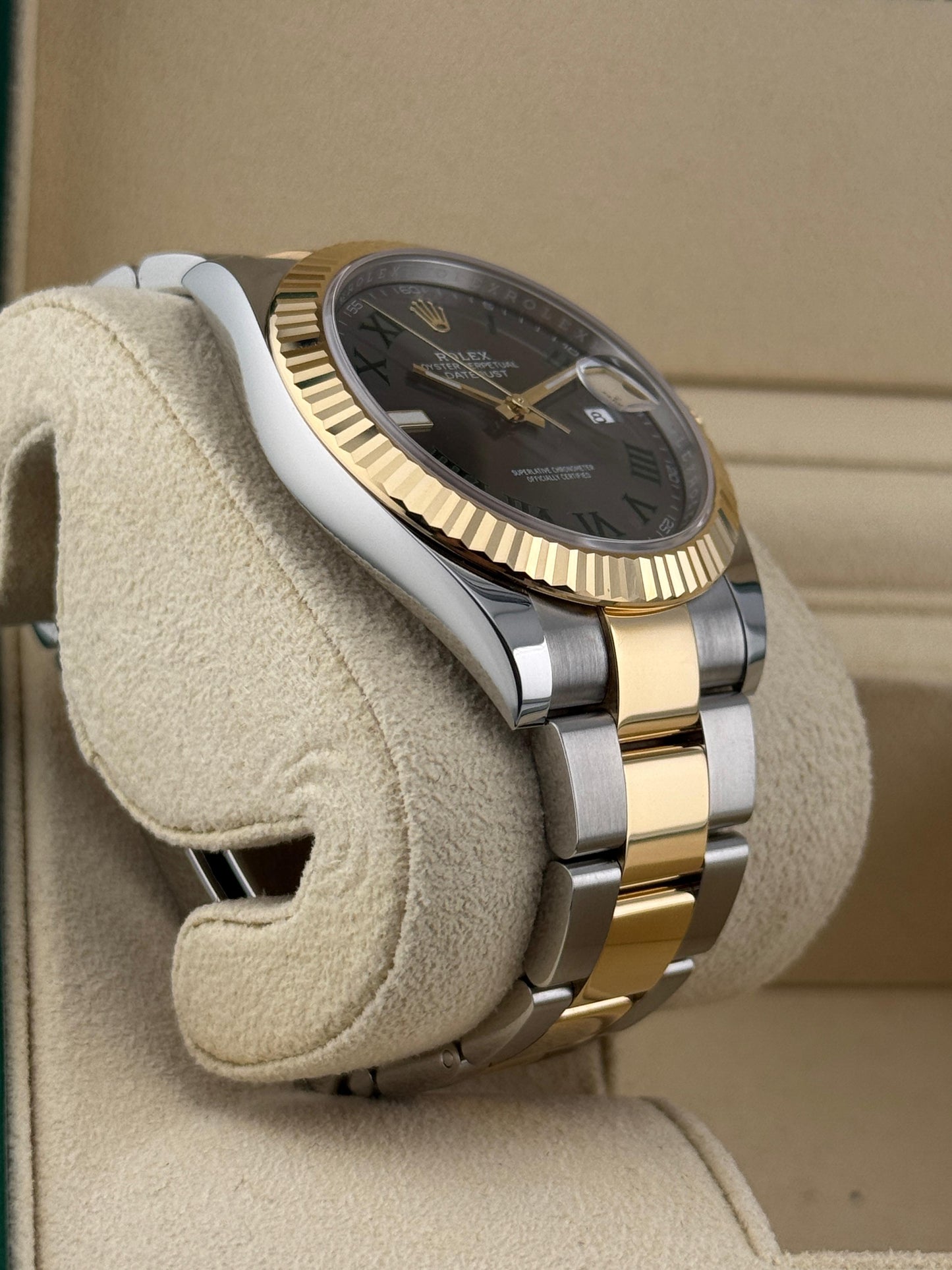 Rolex Datejust 36mm Steel & Gold Wimbeldon Dial Oyster 2022