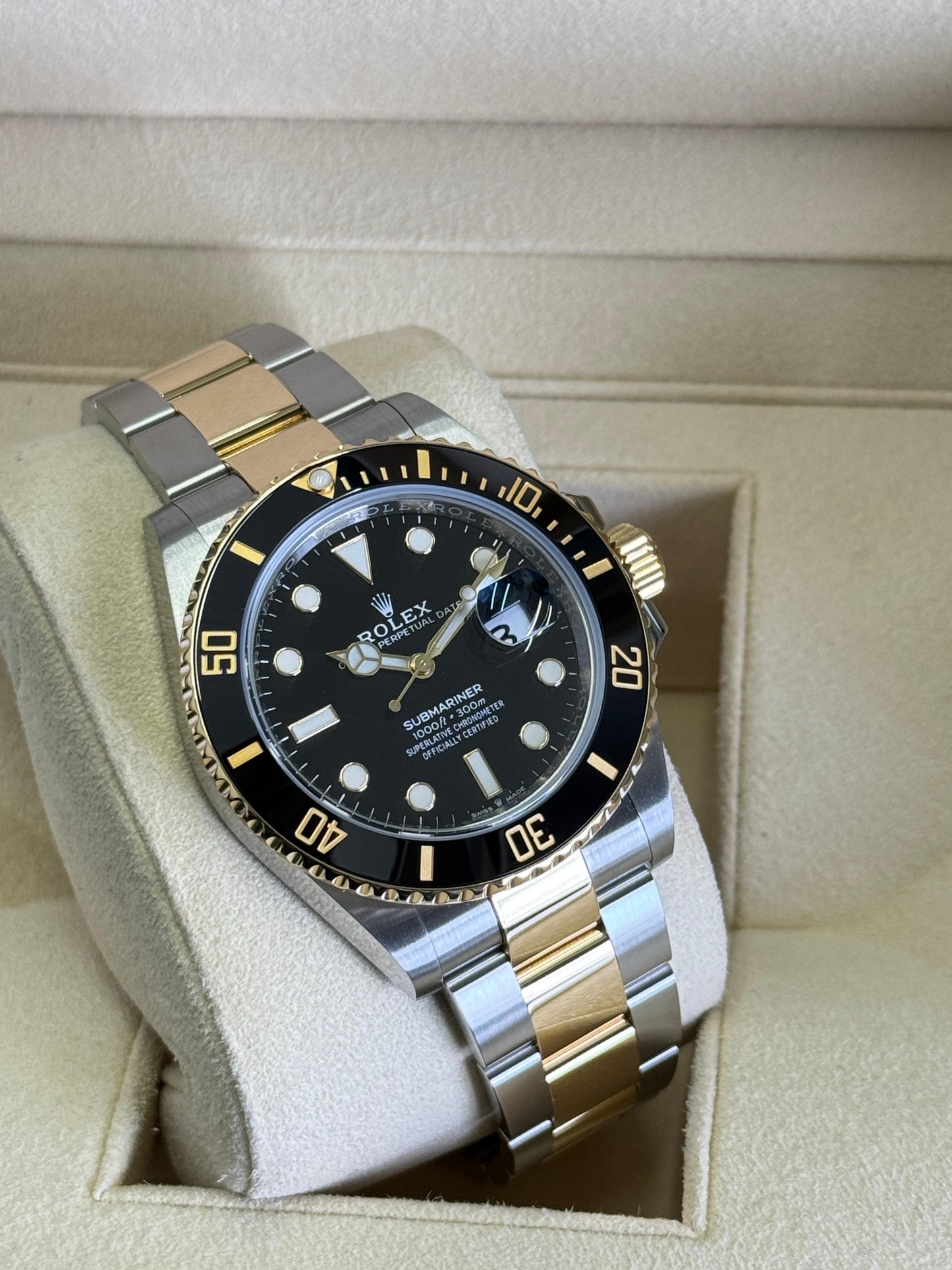 Rolex Submariner Date 41mm Steel/YellowGold Black Dial 2020