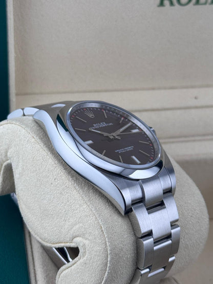 Rolex Oyster Perpetual 39mm Purple dial  2019