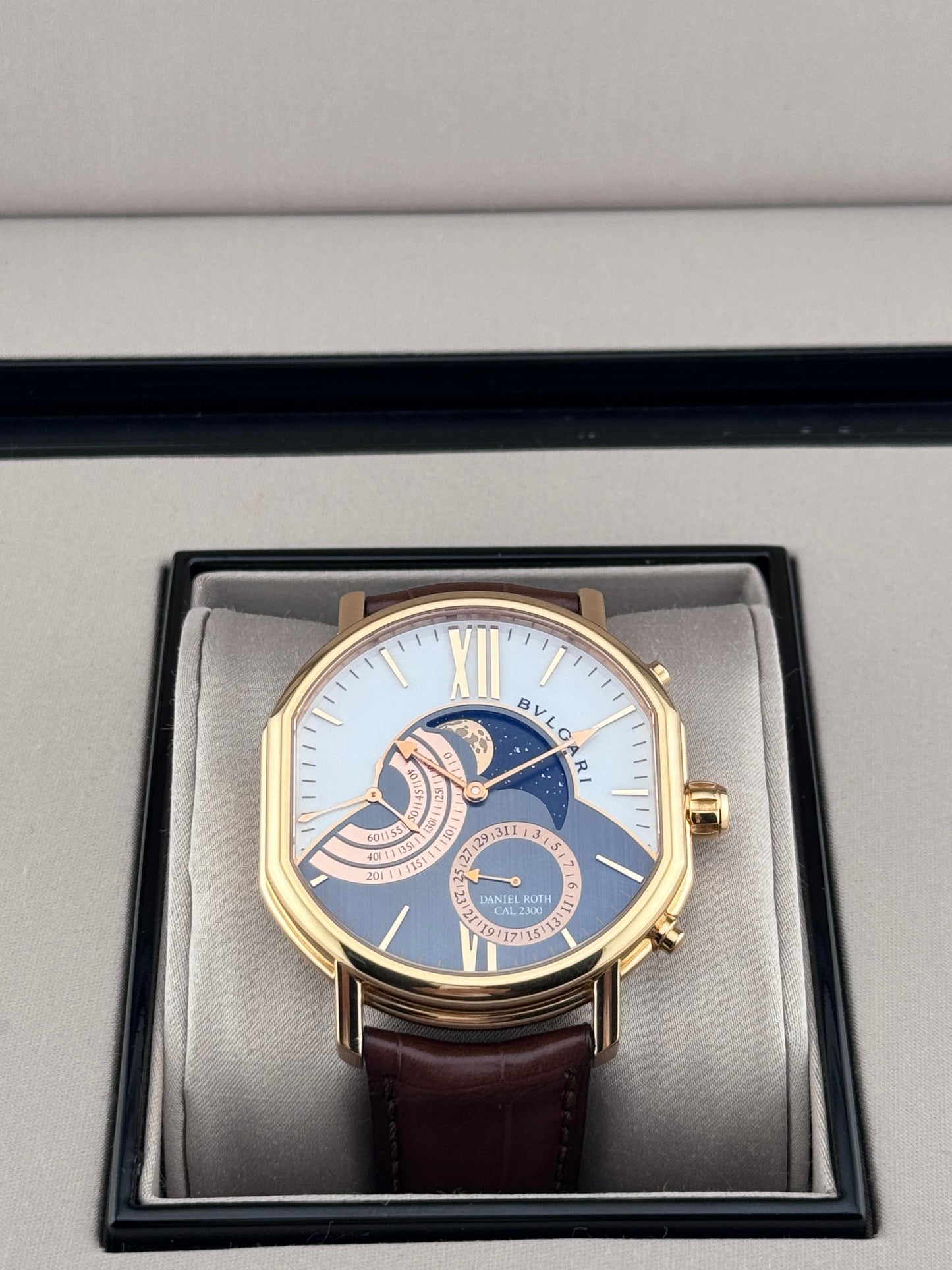 Bvlgari Daniel Roth Petite Seconds 44mm RoseGold 2015