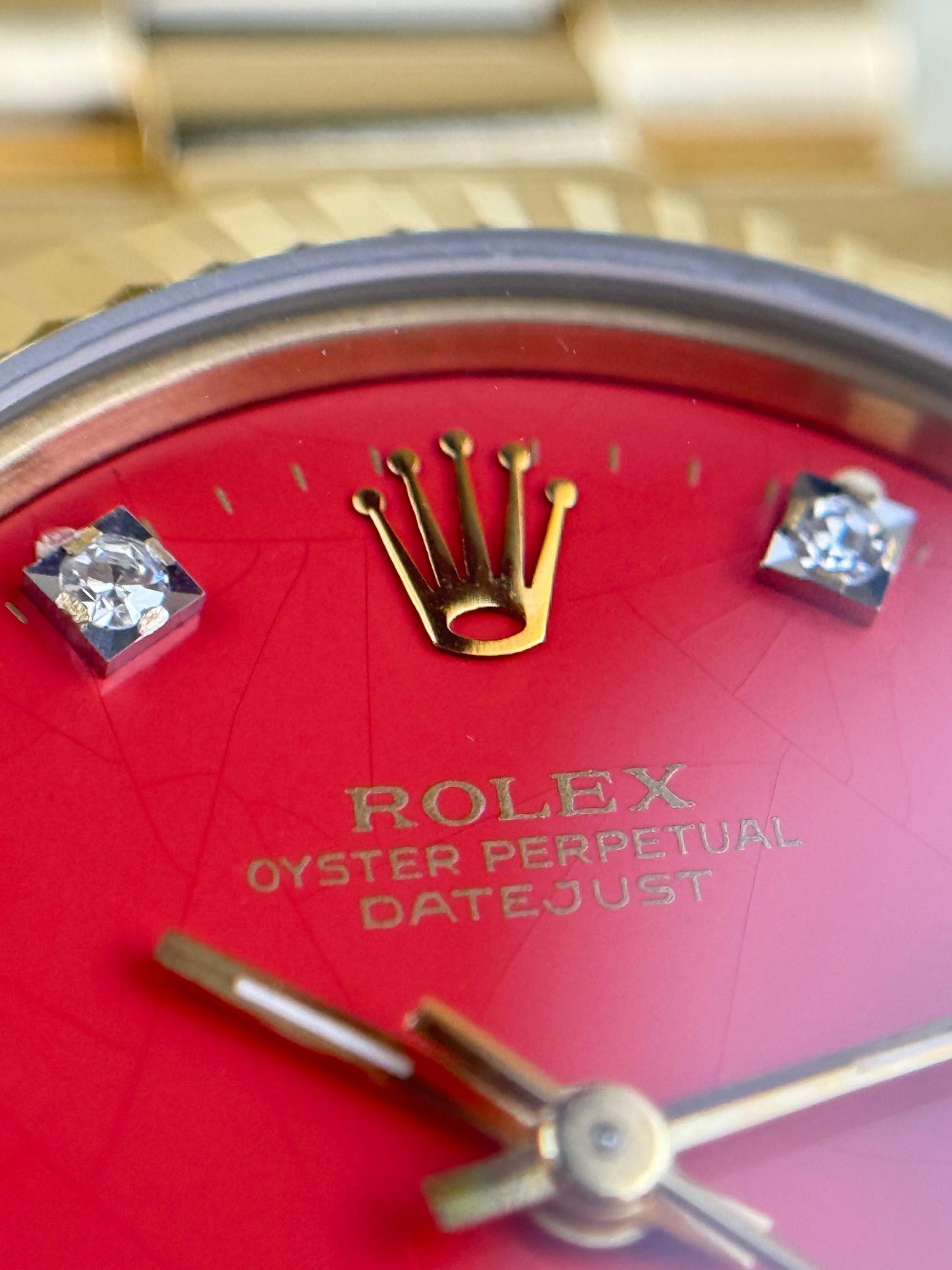 Rolex Datejust 31mm Stella Spider Cracks Dial 1988