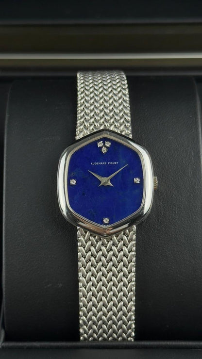 Audemars Piguet WhiteGold Bracelet Lapis Lazuli Stone