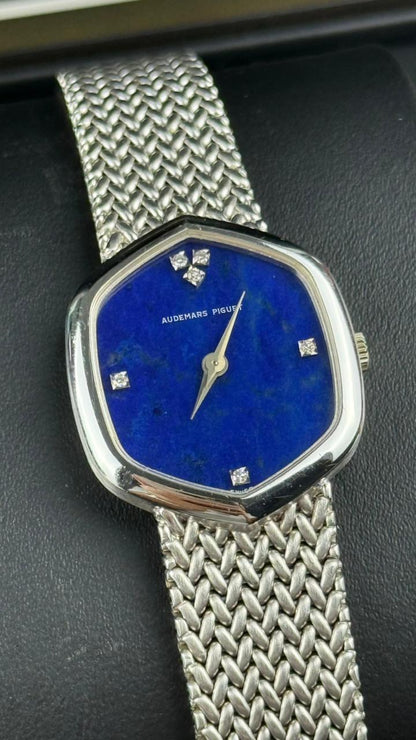 Audemars Piguet WhiteGold Bracelet Lapis Lazuli Stone