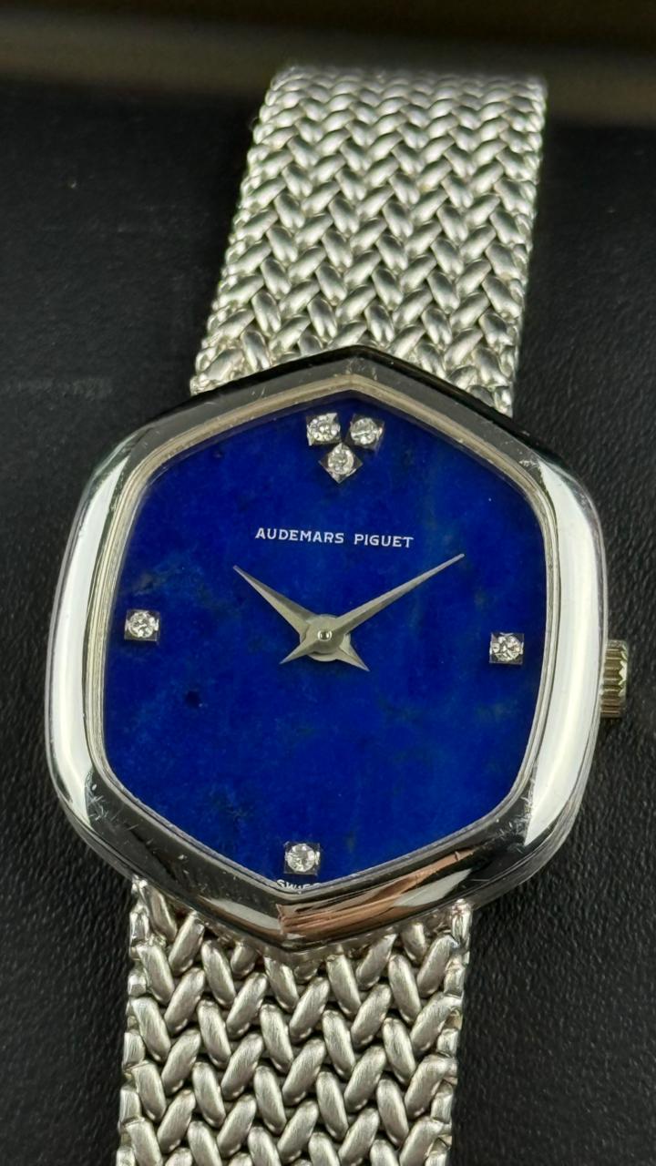 Audemars Piguet WhiteGold Bracelet Lapis Lazuli Stone