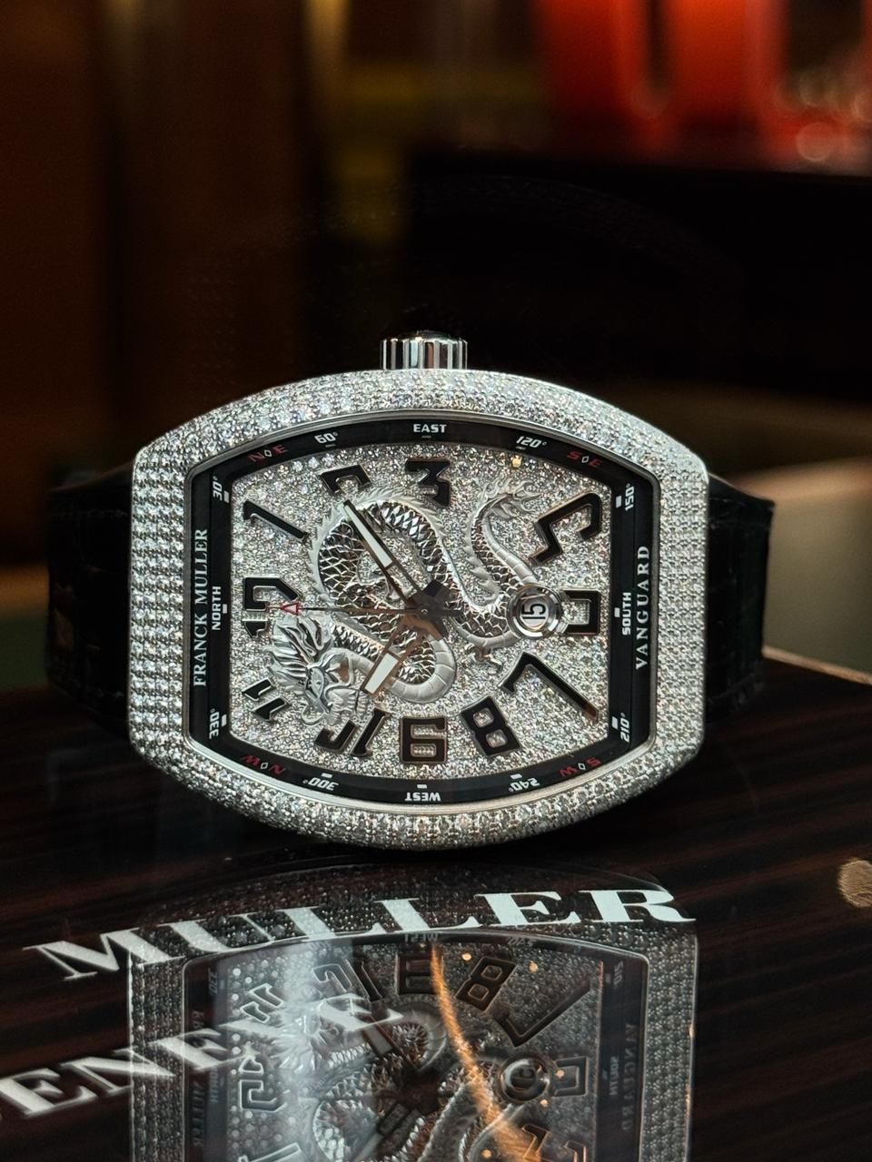 Franck Muller Vanguard Dragon King Factory Diamond Limited edition 8 pieces