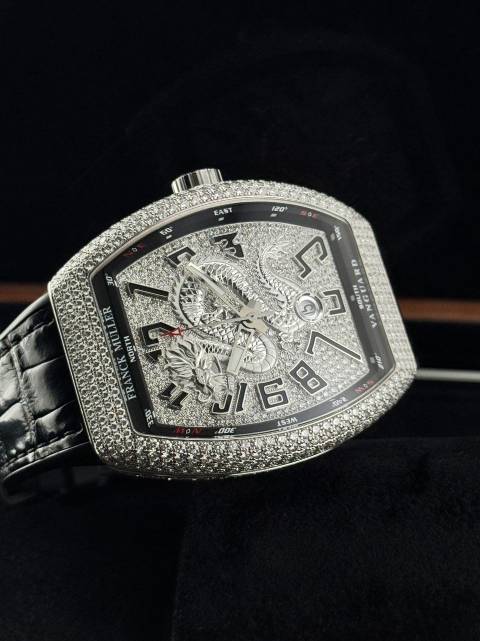 Franck Muller Vanguard Dragon King Factory Diamond Limited edition 8 pieces