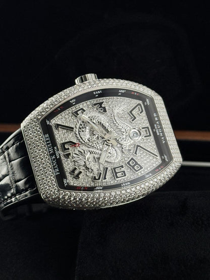 Franck Muller Vanguard Dragon King Factory Diamond Limited edition 8 pieces