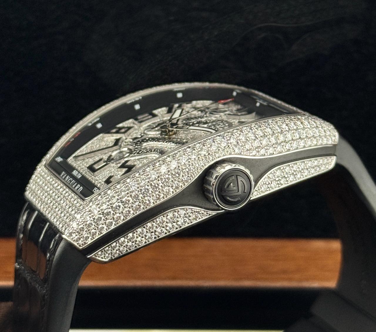 Franck Muller Vanguard Dragon King Factory Diamond Limited edition 8 pieces