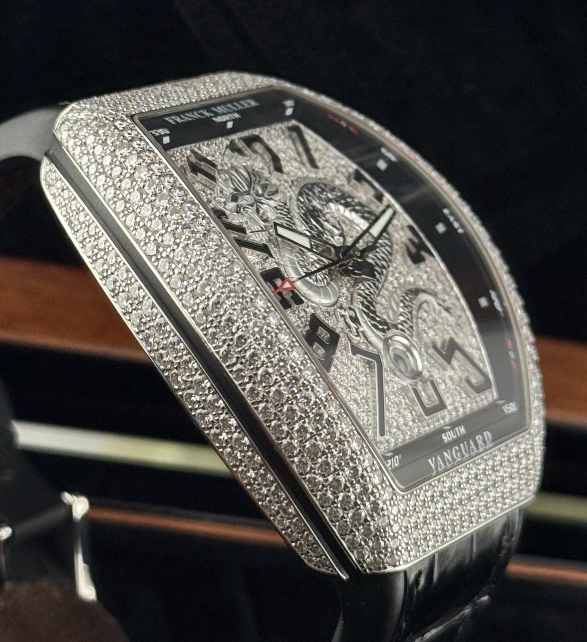 Franck Muller Vanguard Dragon King Factory Diamond Limited edition 8 pieces