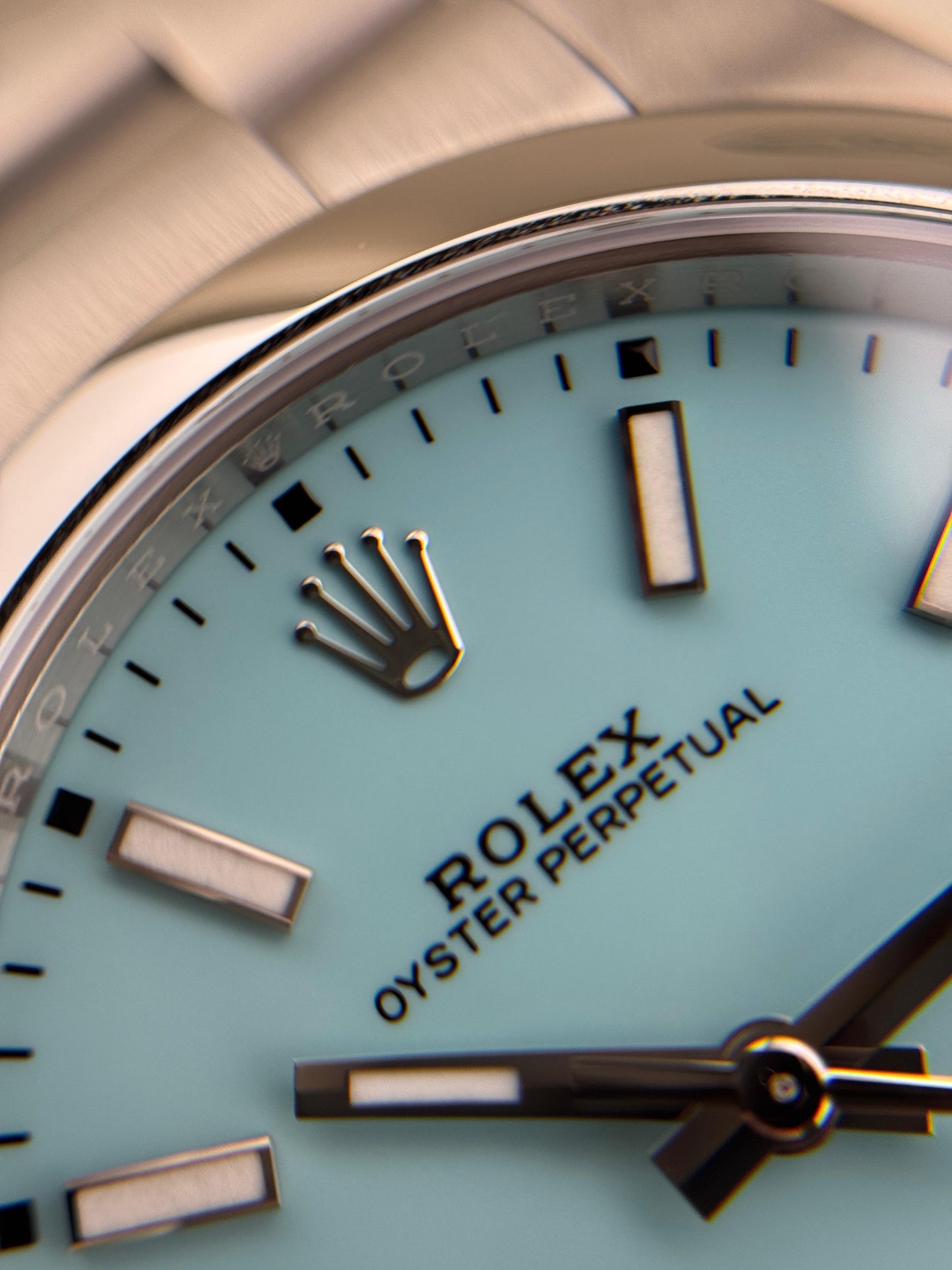 Rolex Oyster Perpetual Turquoise Blue "Tiffany" Dial 2026 - HOURLY 