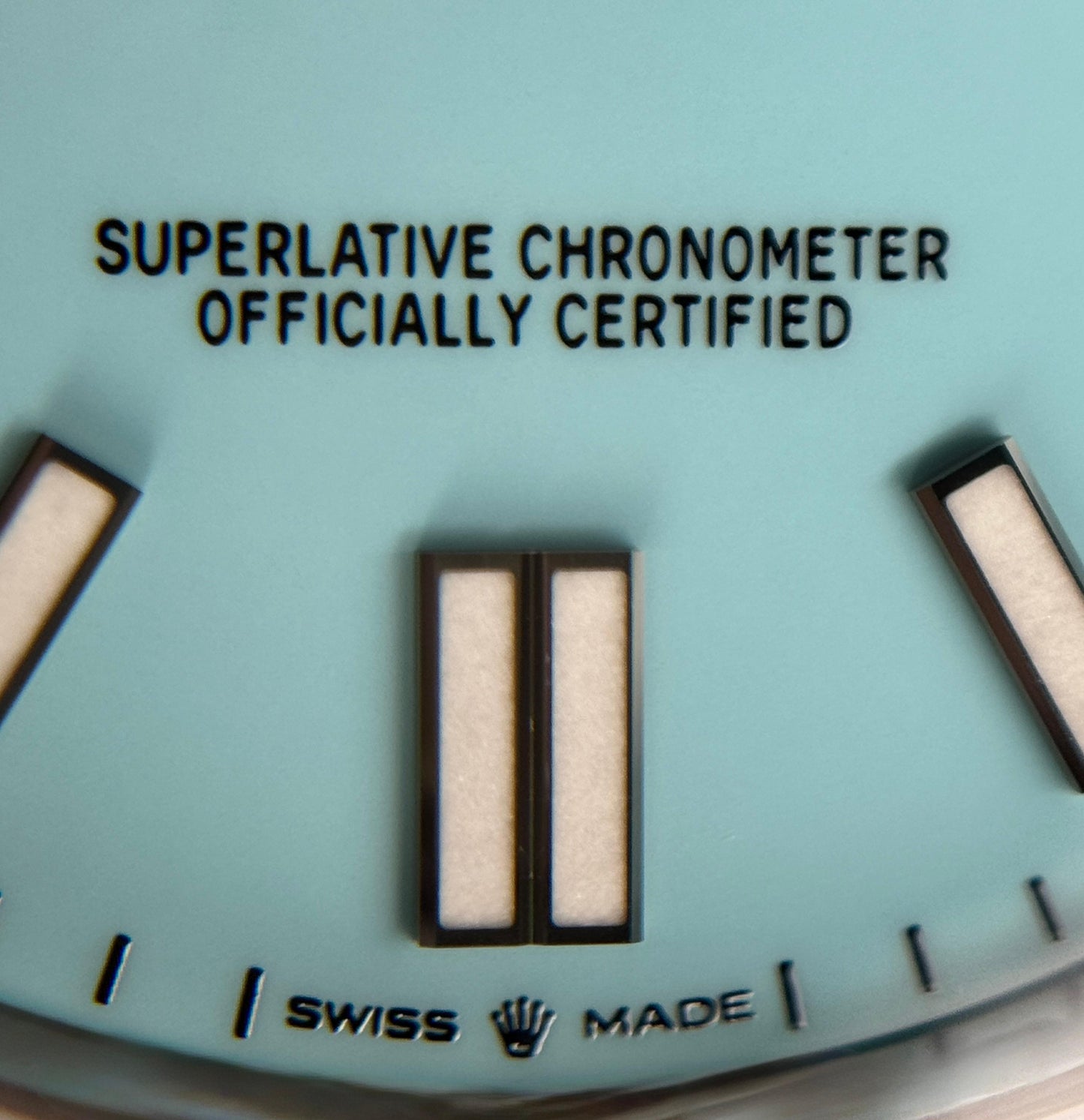 Rolex Oyster Perpetual Turquoise Blue "Tiffany" Dial 2026 - HOURLY 