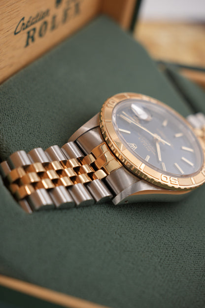Rolex Datejust 36mm Turn-O-Graph Blue dial 1992
