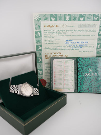 Rolex Datejust 36mm 16030 Jubilee White Dial 1983