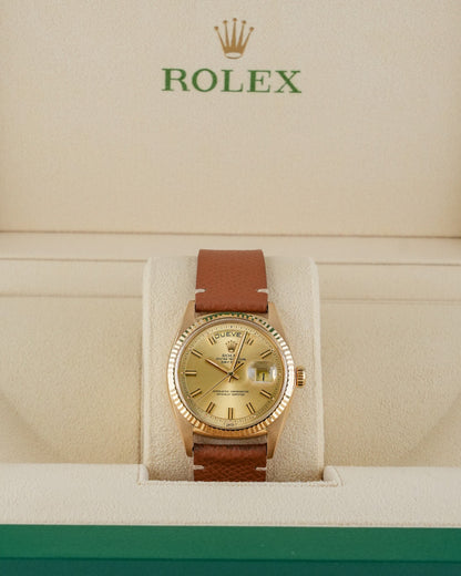 Rolex Day-Date 36mm with Spanish day.