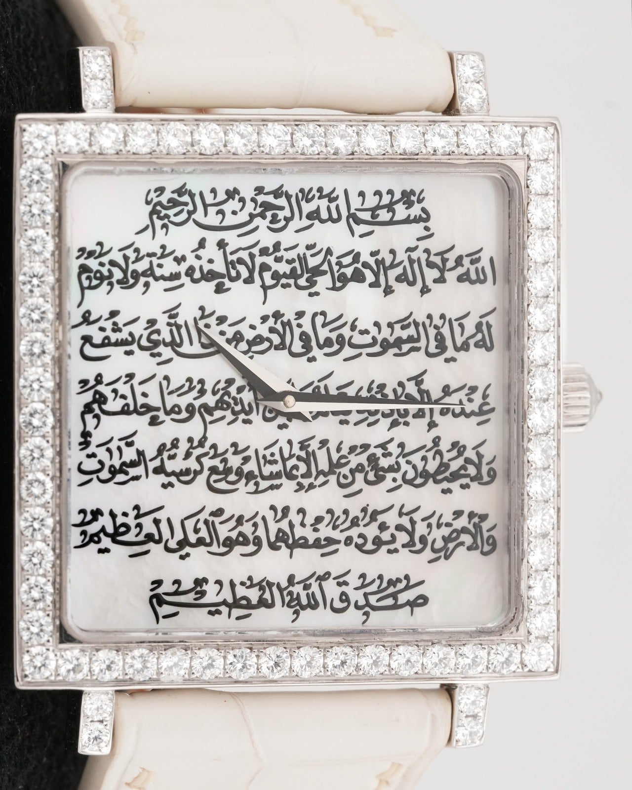 Montega Ayat-ul-Kursi Edition WhiteGold Diamond Bezel