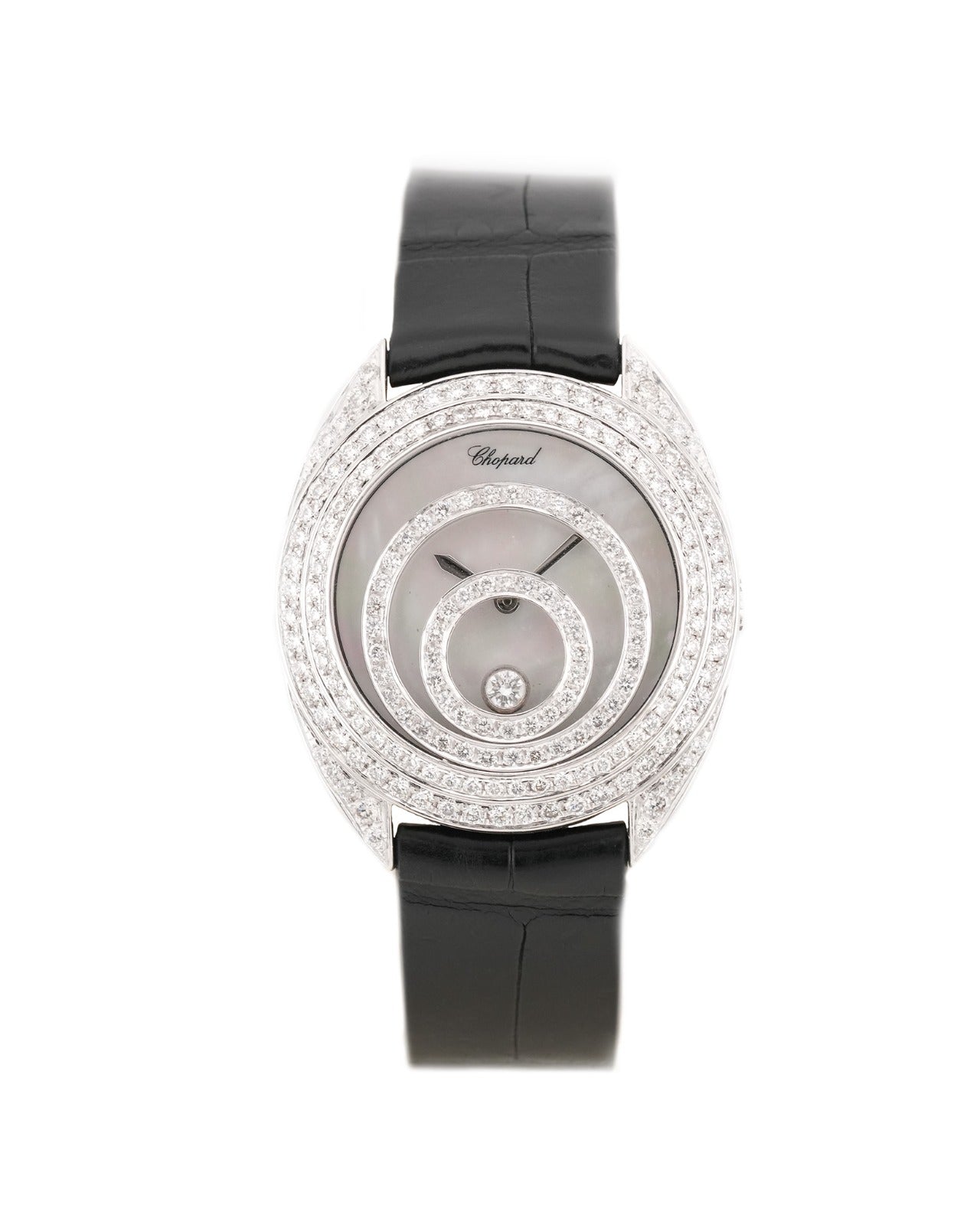 Chopard Happy spirit Quartz whitegold