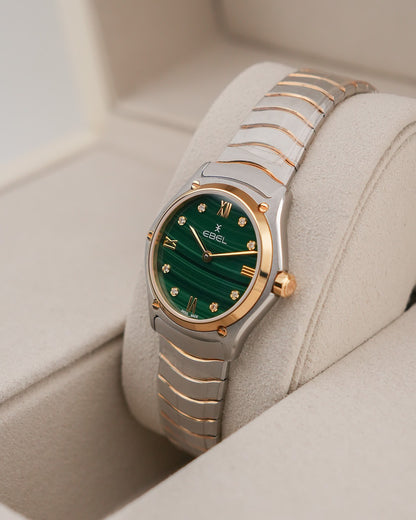 Ebel Sport Classic Green Stone Limited Edition of 75 pieces